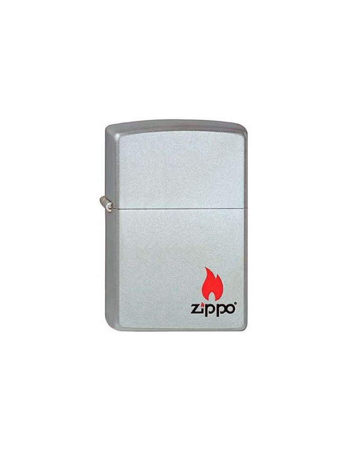 

Зажигалка ZIPPO с покрытием Satin Chrome™, латунь/сталь, серебристая, матовая, 38x13x57 мм, Серебристый;черный;красный, Z052238