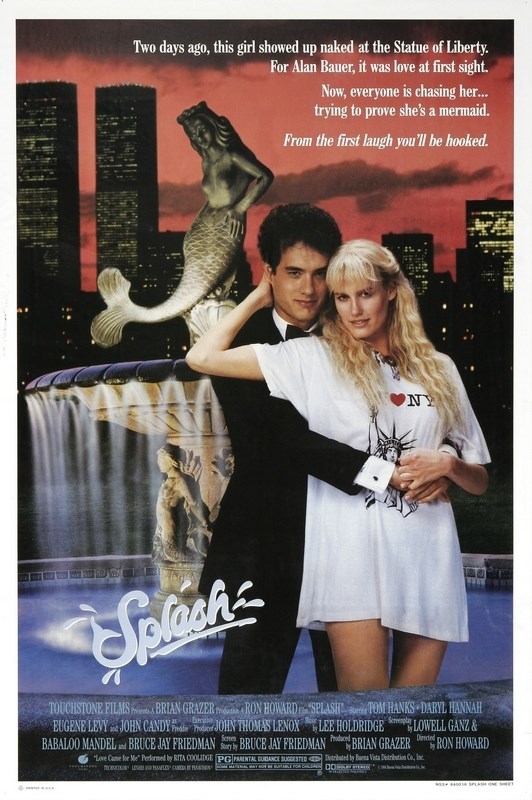 

Постер к фильму "Всплеск" (Splash) A2
