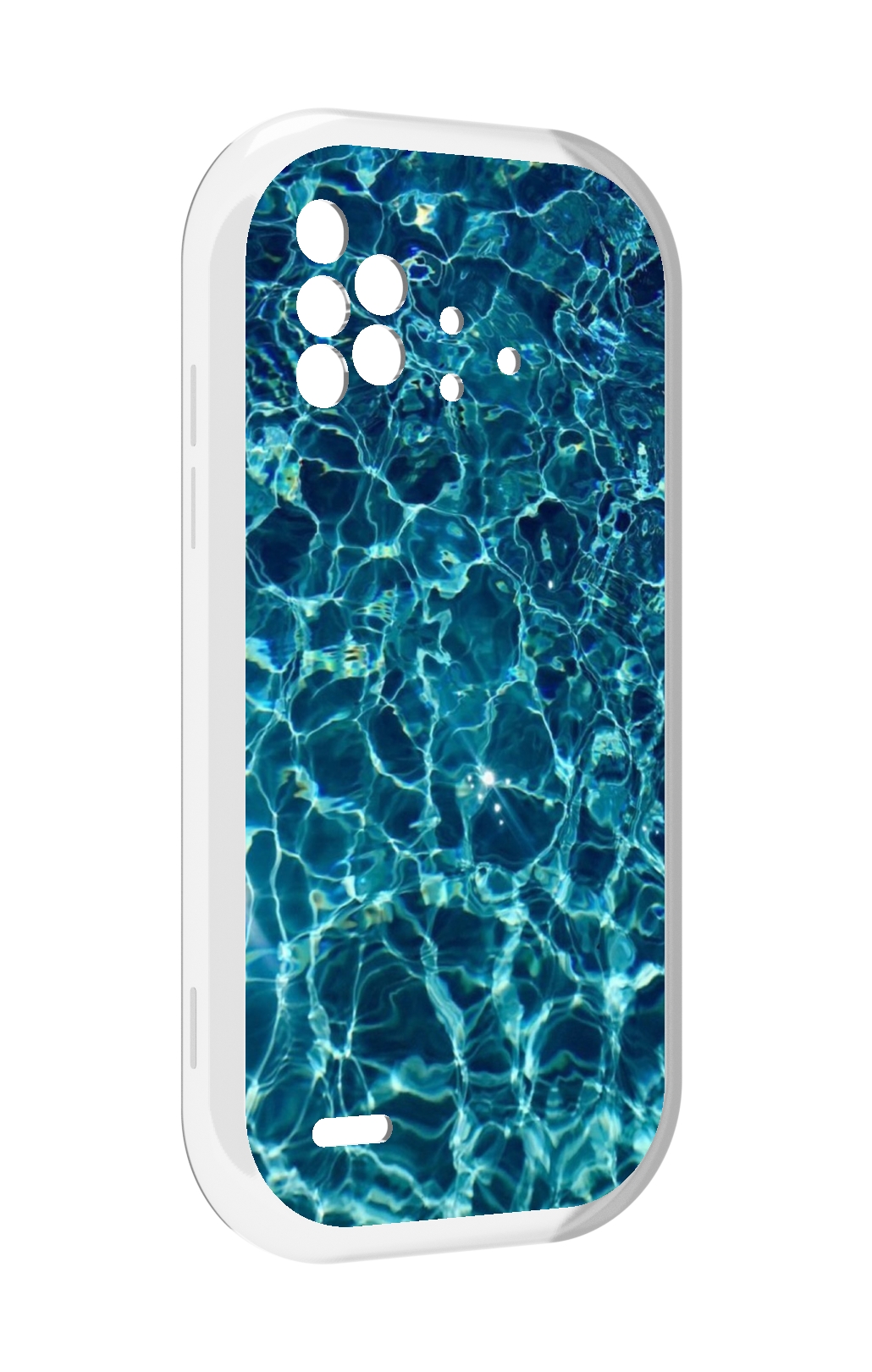 

Чехол MyPads красивая голубая вода для UMIDIGI Bison X10 / X10 Pro, Прозрачный, Tocco