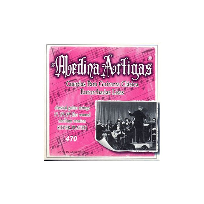 Комплект струн для классической гитары Medina Artigas Violeta 470