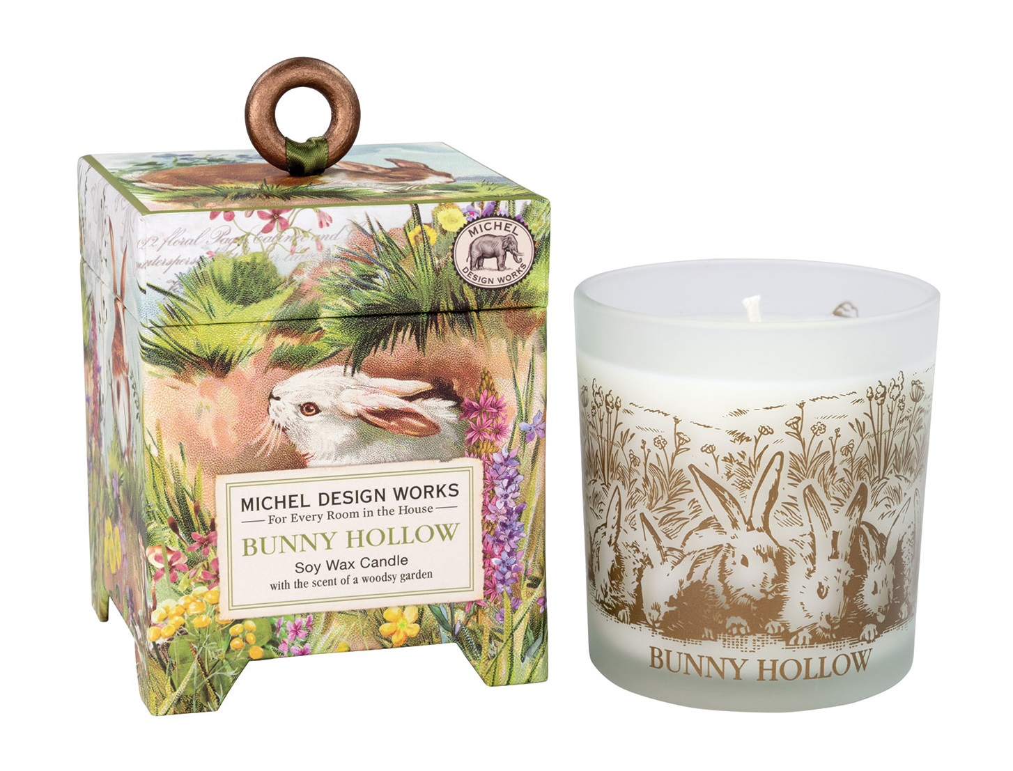 фото Ароматическая свеча michel design works bunny hollow soy wax candle