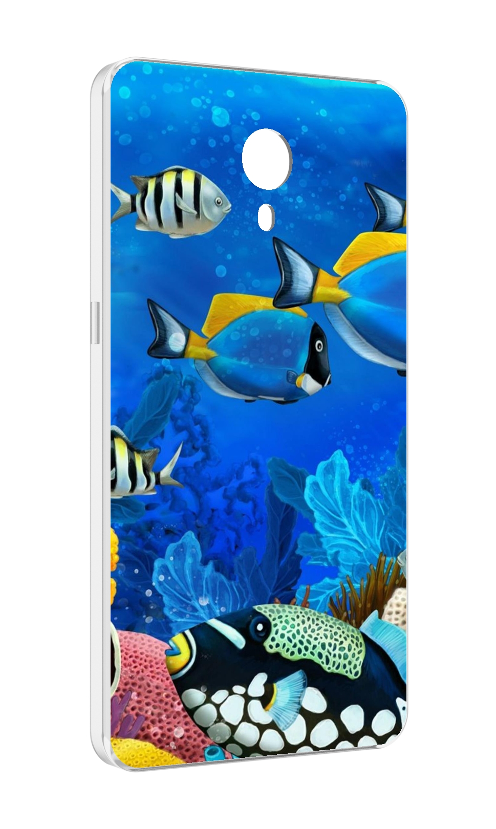 

Чехол MyPads Рыбки для Meizu M3 Note, Прозрачный, Tocco