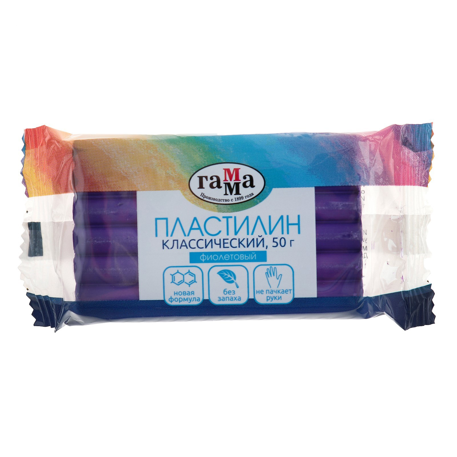 

Пластилин 50 г Гамма Классический фиолетовый 4127962