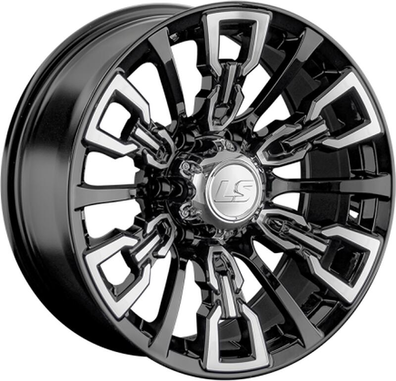 

Диск колесный 8x17/6x139,7 ET-15 D106,1 1363 BKF (конус, Колпак+лого)