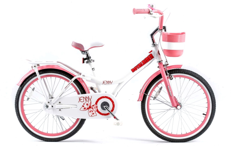 

Велосипед детский Jenny Girl 20, Jenny Girl 20, 20" белый/розовый