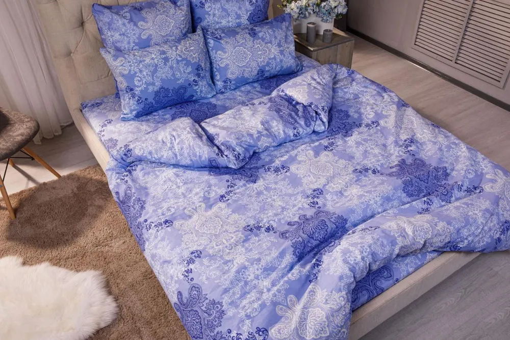 

Простыня на резинке Ночь Нежна Ажур осн. 70003-1 Бязь . 120х200х20, ПрРБПН1202002
