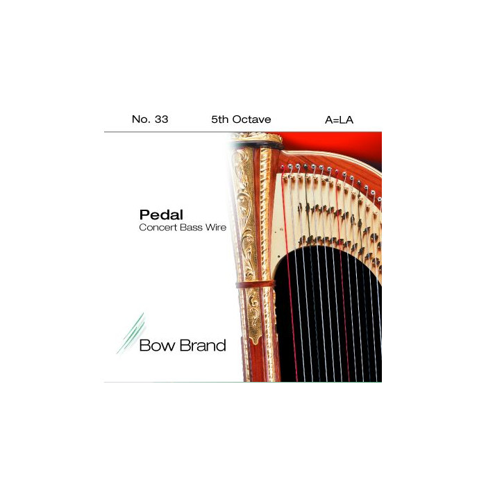 

Струна A5 для арфы Bow Brand Pedal Wires Tarnish Resistant PW-33A5T