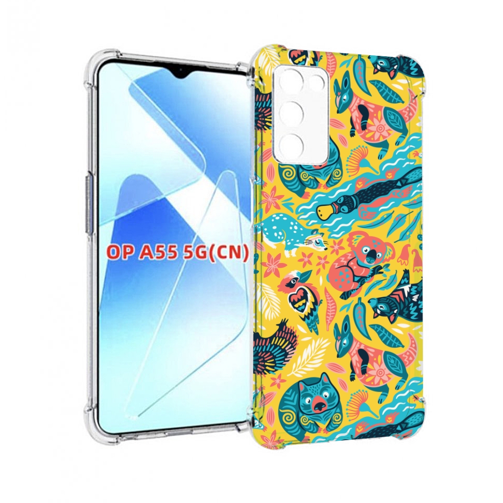 

Чехол MyPads seamless-pattern для Infinix Zero X Neo, Прозрачный, Tocco