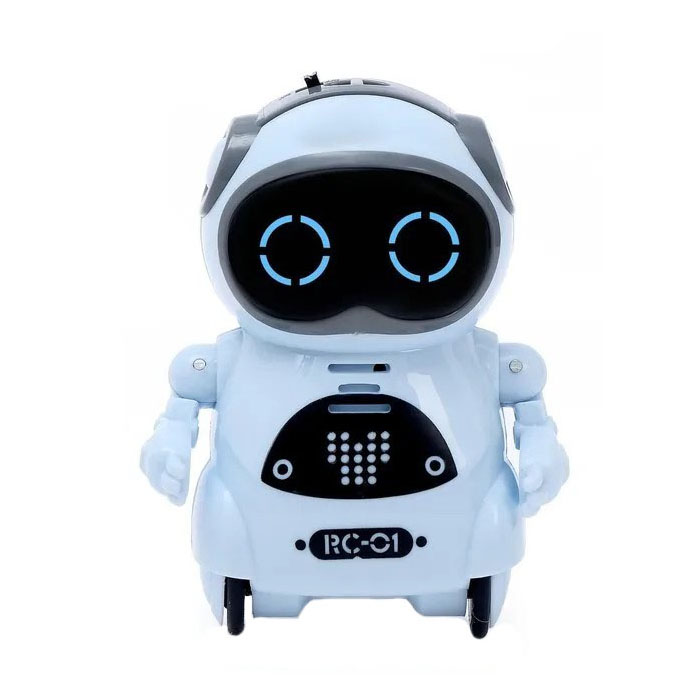 фото Iq робот-игрушка интерактивный вилли цвет голубой iq bot