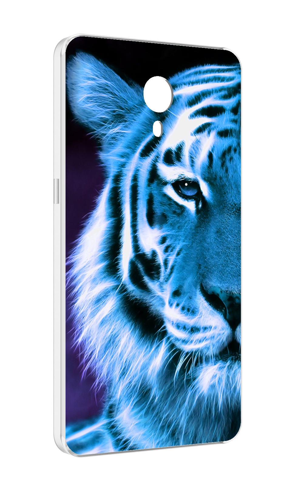 

Чехол MyPads Половина-тигра мужской для Meizu M3 Note, Прозрачный, Tocco