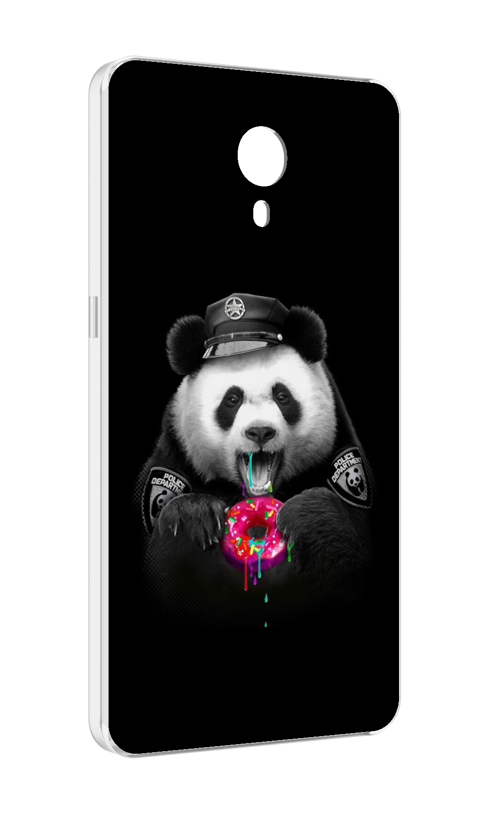 

Чехол MyPads Панда-с-пончиком для Meizu M3 Note, Прозрачный, Tocco