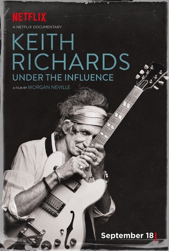 

Постер к фильму "Keith Richards: Under the Influence" A4