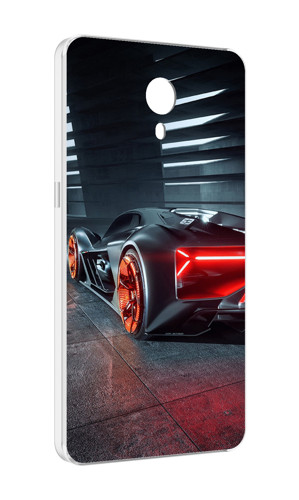 

Чехол MyPads Ночной-город мужской для Meizu M3 Note, Прозрачный, Tocco
