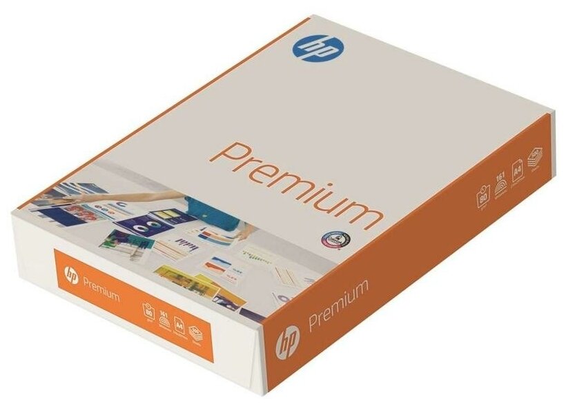 фото Бумага international paper hp premium a4 класс "а", белизна 161% 80 г/м2 500 л.