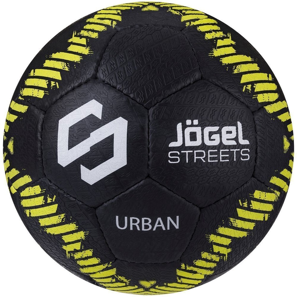 фото Футбольный мяч jogel js-1110 urban №5 black/yellow