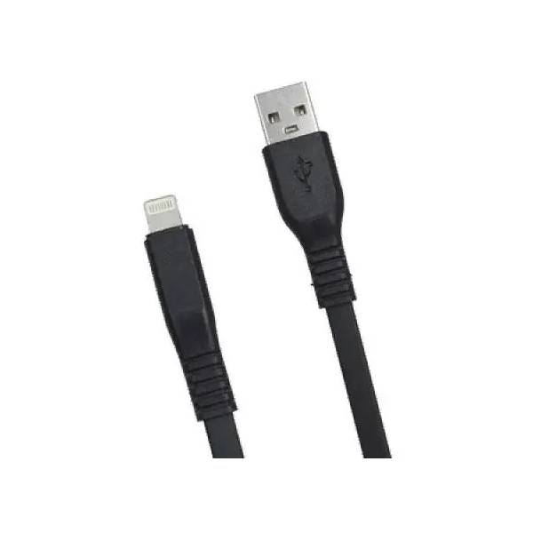 Кабель PREMIER 6-703RL45 3.0BK USB - Lightning, 2.1 А, 3 м, черный