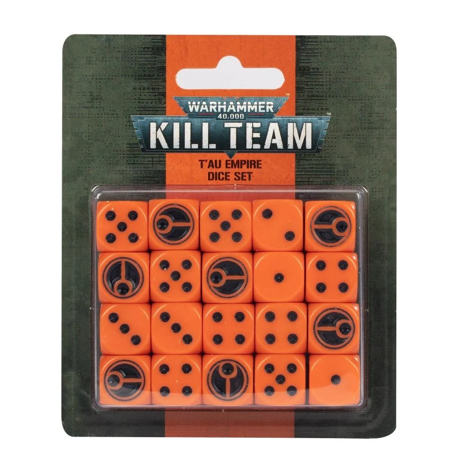 фото 102-90gw набор кубиков килл тим. империя тау wh40k: kill team tau empire dice set games workshop