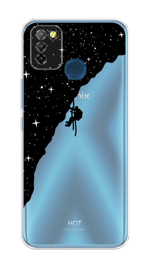 

Чехол Awog на Infinix HOT 10 Lite "Скалолаз в космосе", Разноцветный, 3100350-4