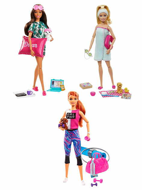 

Кукла Mattel Barbie, Релакс GKH73, в ассортименте, Barbie, "Релакс"