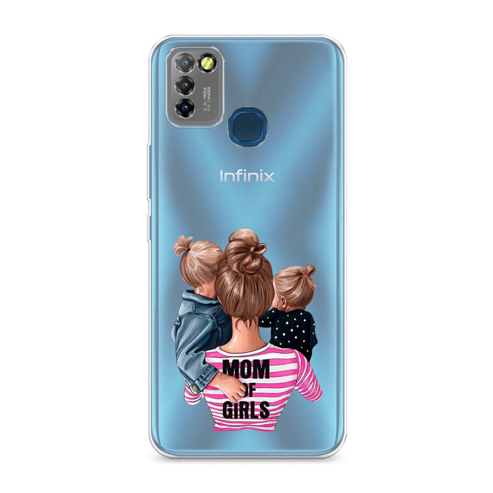

Чехол Awog на Infinix HOT 10 Lite "Mom of Girls", Разноцветный, 3100350-6