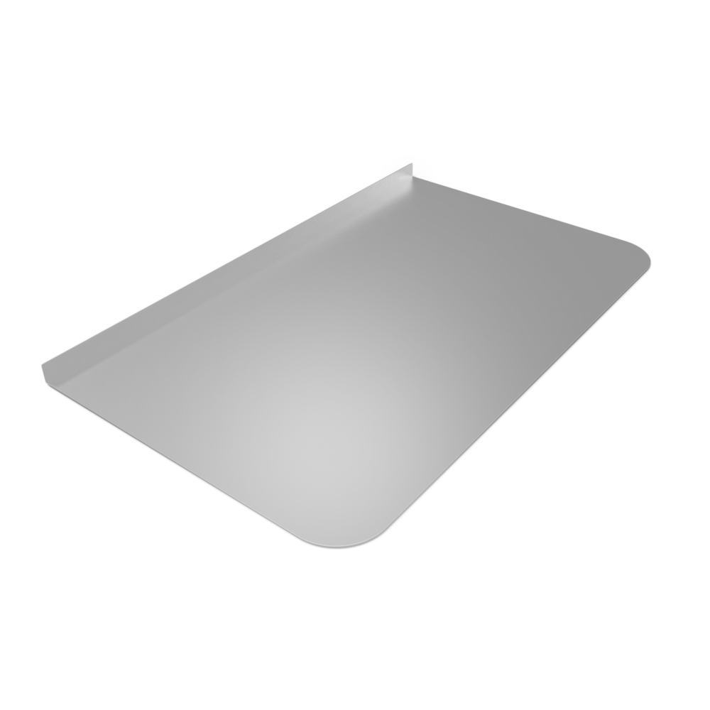 

Лист предтопочный НЕРЖ 1000х600х0,5мм, Серый