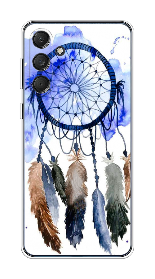 

Чехол на Samsung Galaxy M55 "Ловец снов 1", Коричневый;синий, 2109650-1