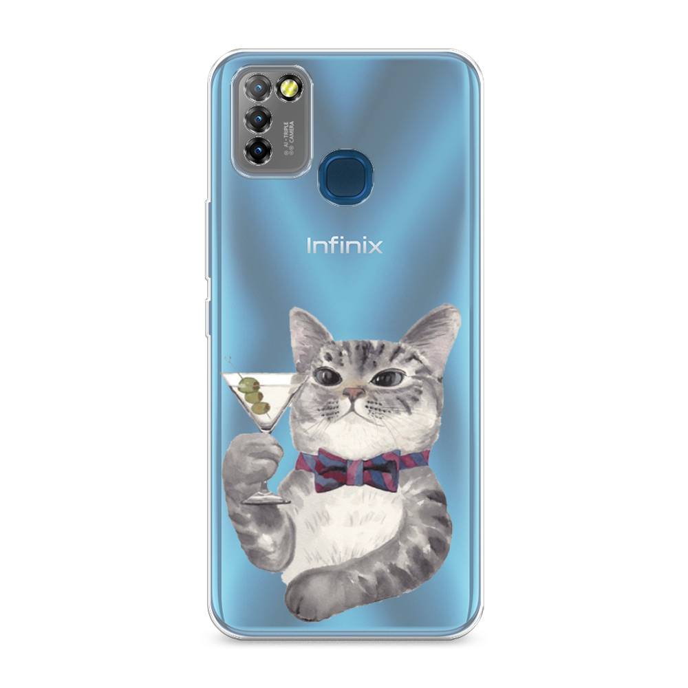 

Чехол Awog "Кот джентльмен" для Infinix HOT 10 Lite