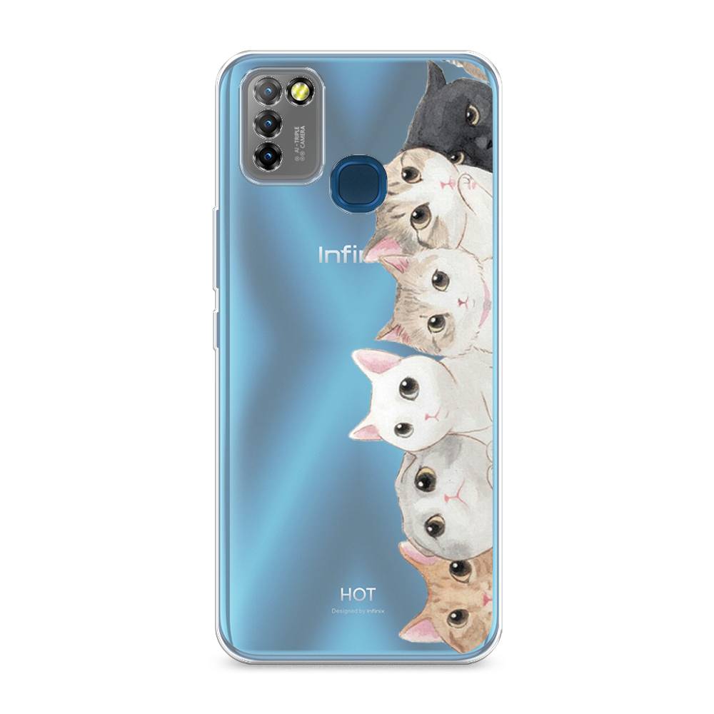 

Чехол Awog "Котики" для Infinix HOT 10 Lite