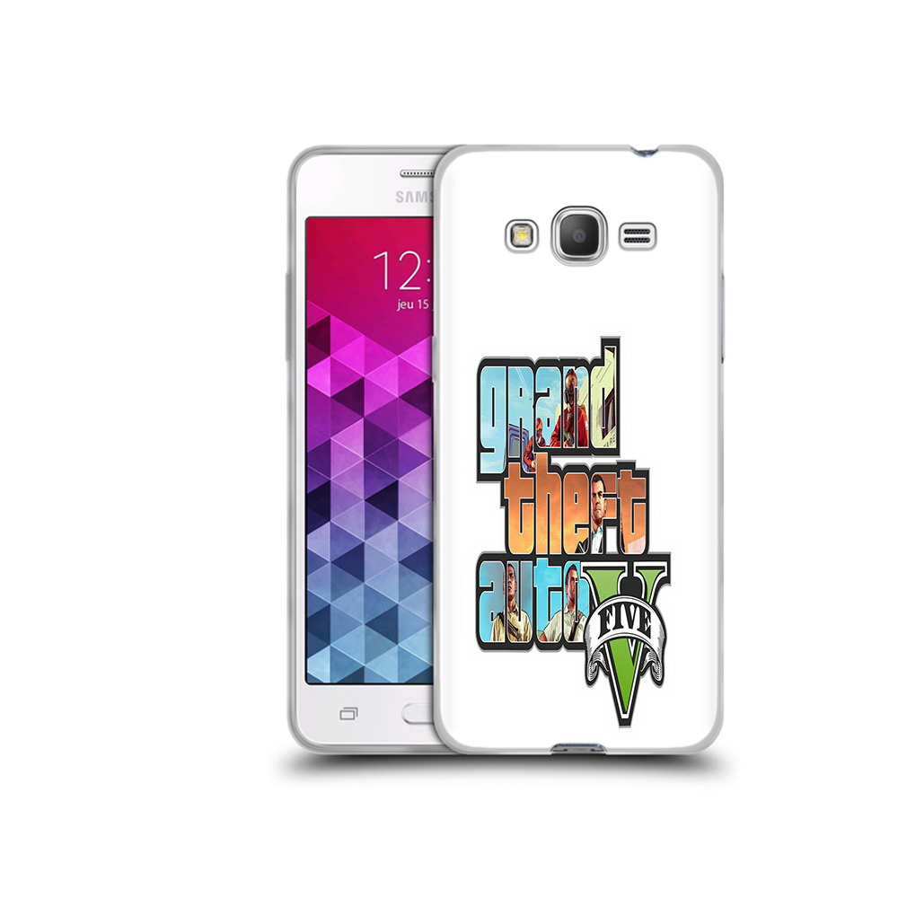 

Чехол MyPads Tocco для Samsung Galaxy Grand Prime игра гта, Прозрачный, Tocco