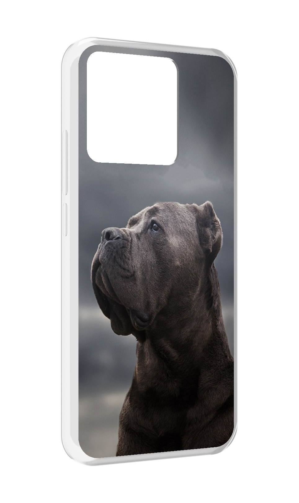 

Чехол MyPads Tocco для Xiaomi Redmi 10A кане корсо, Прозрачный, Tocco