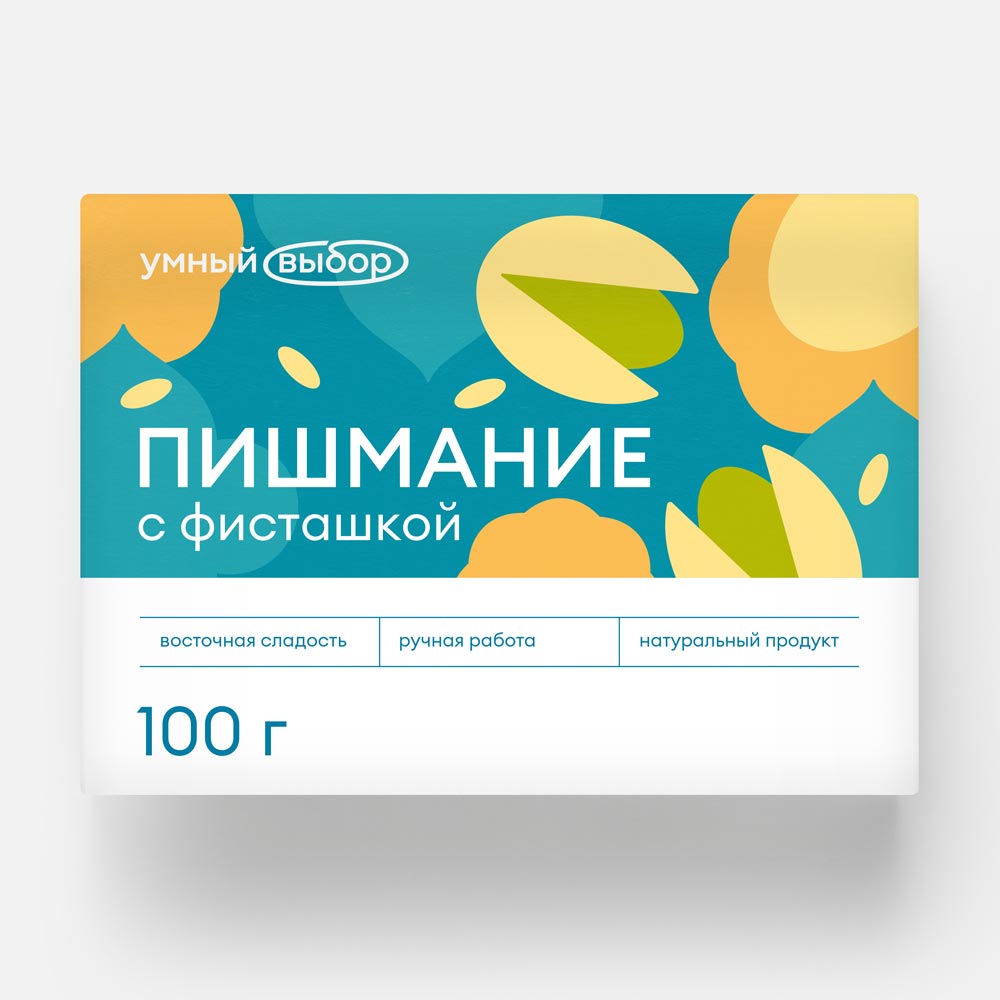 

Пишмание Умный выбор с фисташками, 100 г
