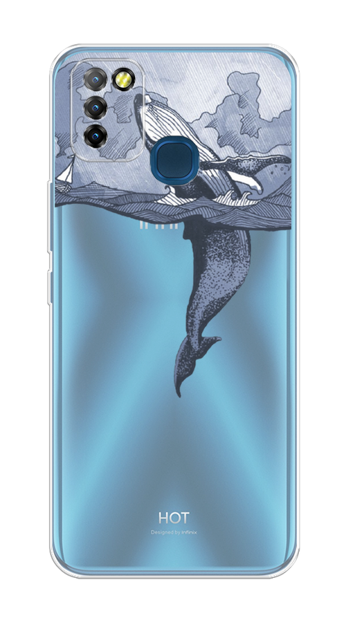 

Чехол Awog на Infinix HOT 10 Lite "Два измерения", Разноцветный, 3100350-7