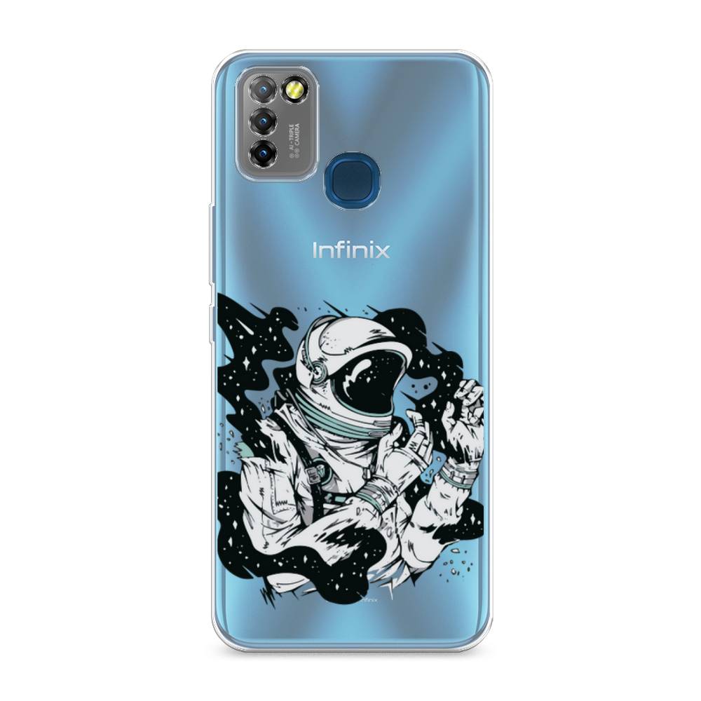 

Чехол Awog на Infinix HOT 10 Lite "Космонавт арт", Разноцветный, 3100350-7