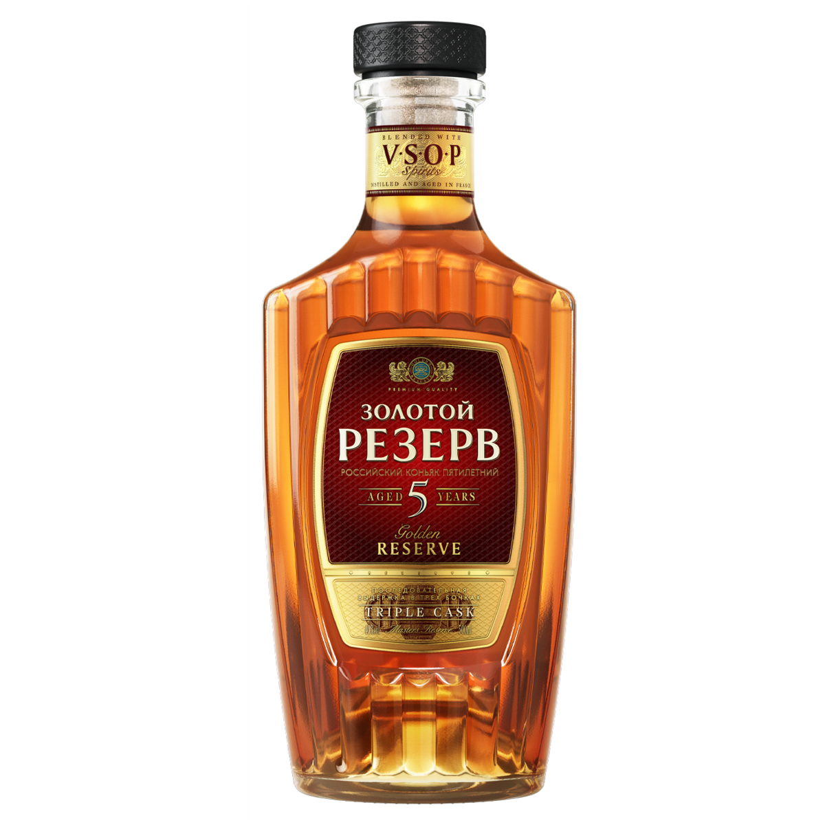 

Коньяк Золотой резерв 5 лет 0,5 л