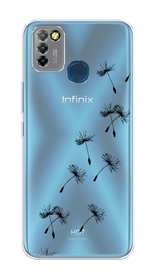 

Чехол Awog на Infinix HOT 10 Lite "Летящие одуванчики", Разноцветный, 3100350-8