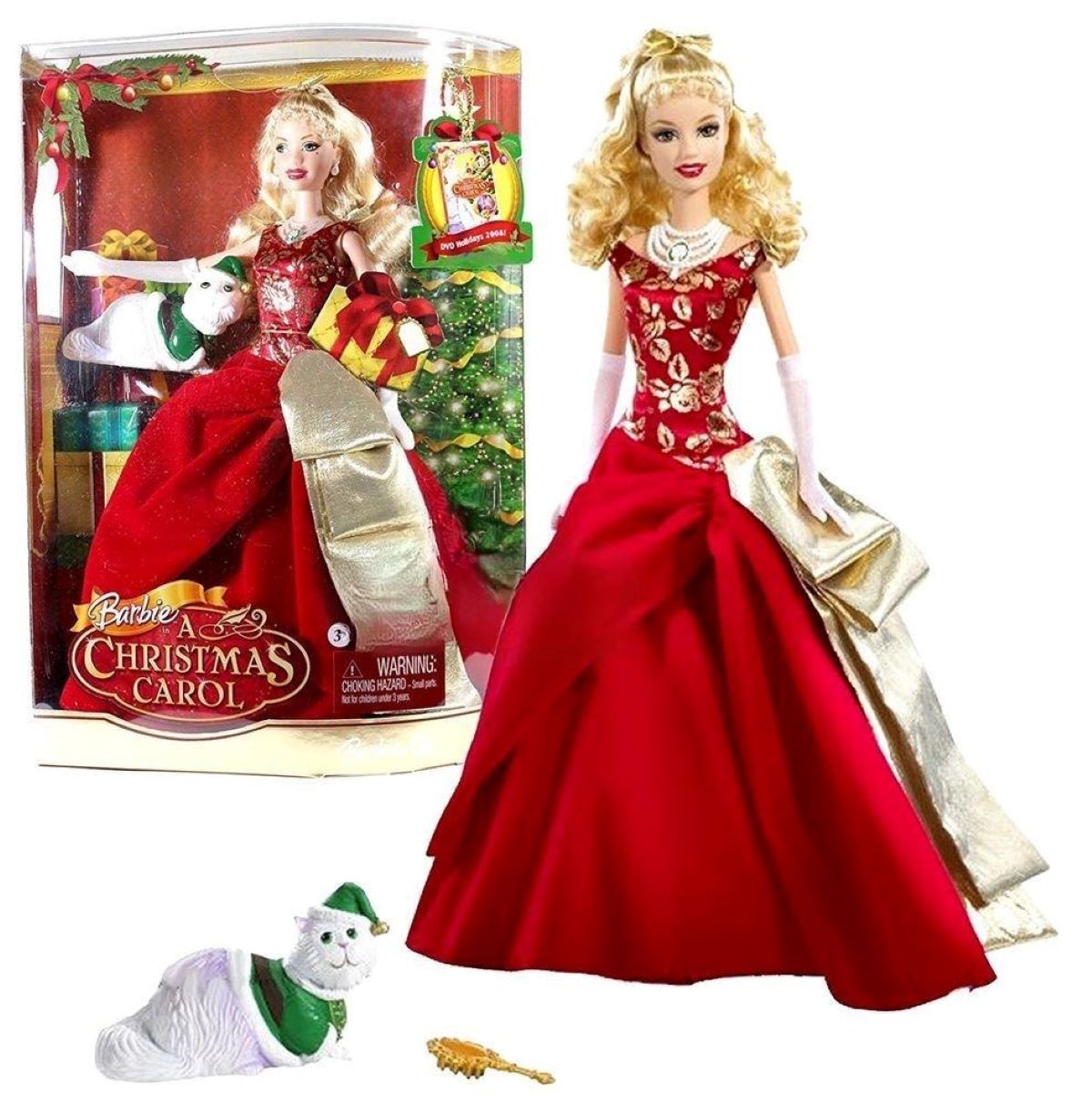 

Кукла Барби коллекционная Barbie In A Christmas Carol 2008