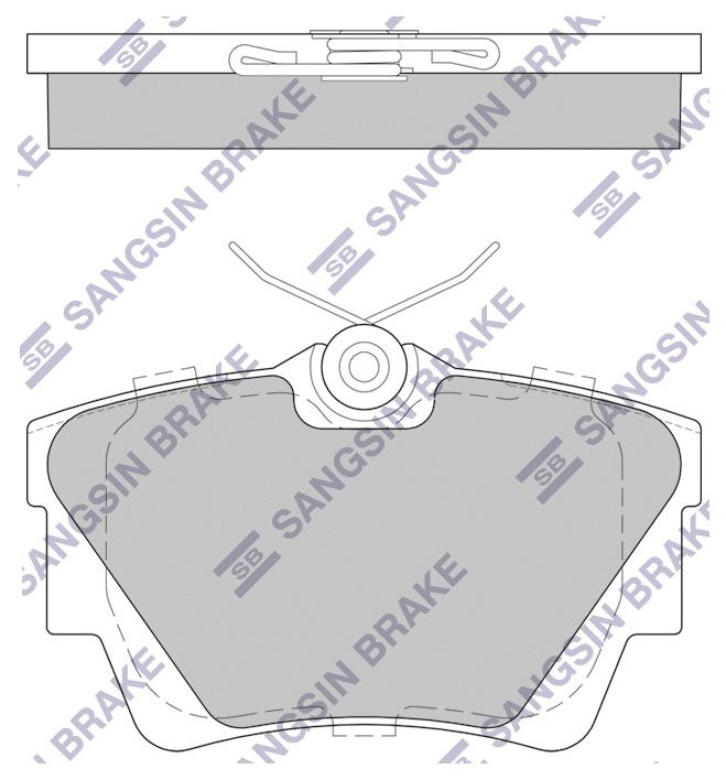 

Колодки задние NISSAN INTERSTAR 02-, NV300 16-, PRIMASTAR 01- SP1742