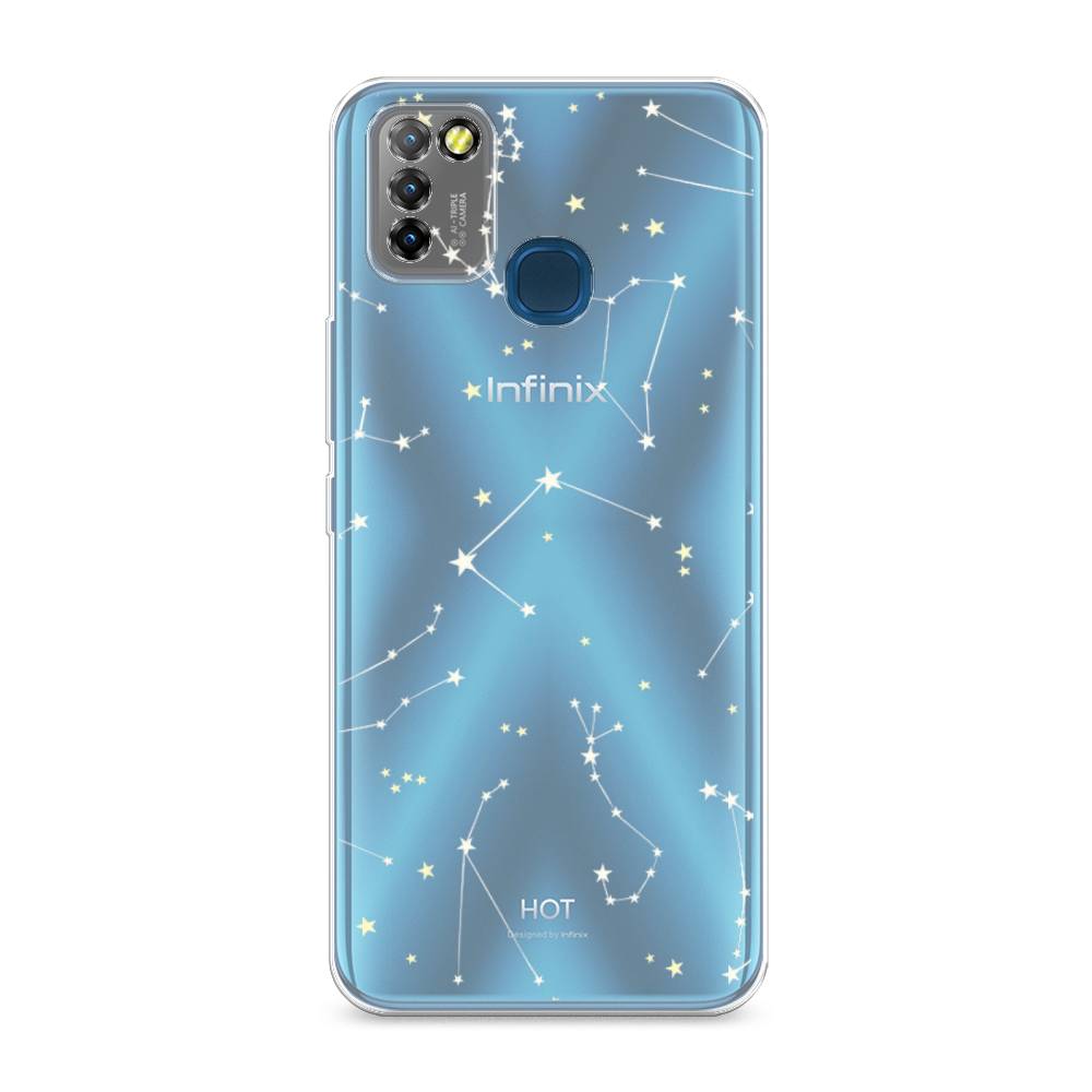 

Чехол Awog на Infinix HOT 10 Lite "Созвездия", Разноцветный, 3100350-7