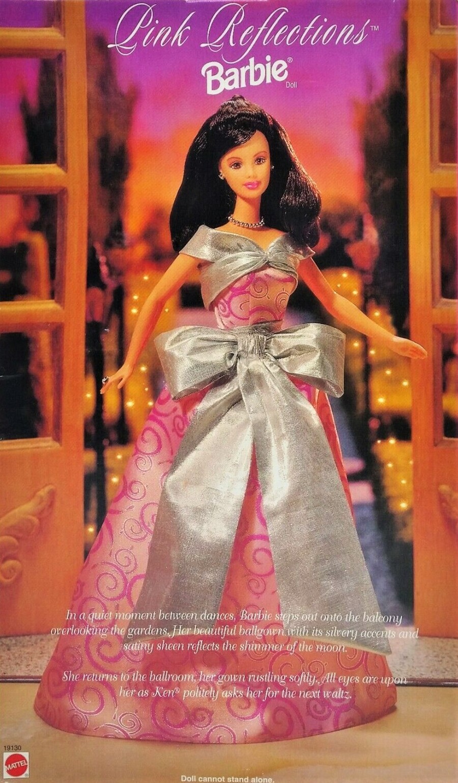 

Кукла Барби коллекционная Barbie Pink Reflections брюнетка специальное издание 1997