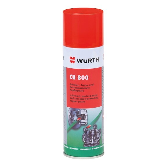 

Спрей медный "WURTH" CU800 300мл. 00893800, 00893800