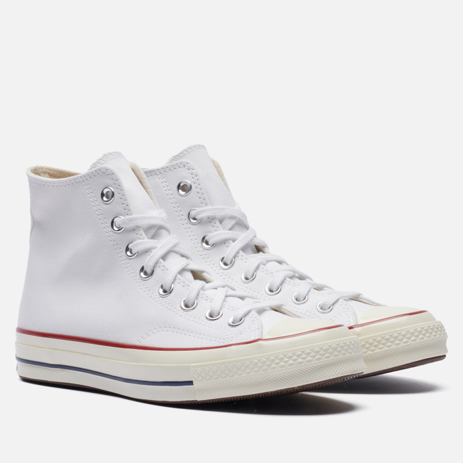 

Кеды Converse Chuck 70 Vintage Canvas High белый, размер 37.5 EU, Chuck 70 Vintage Canvas High