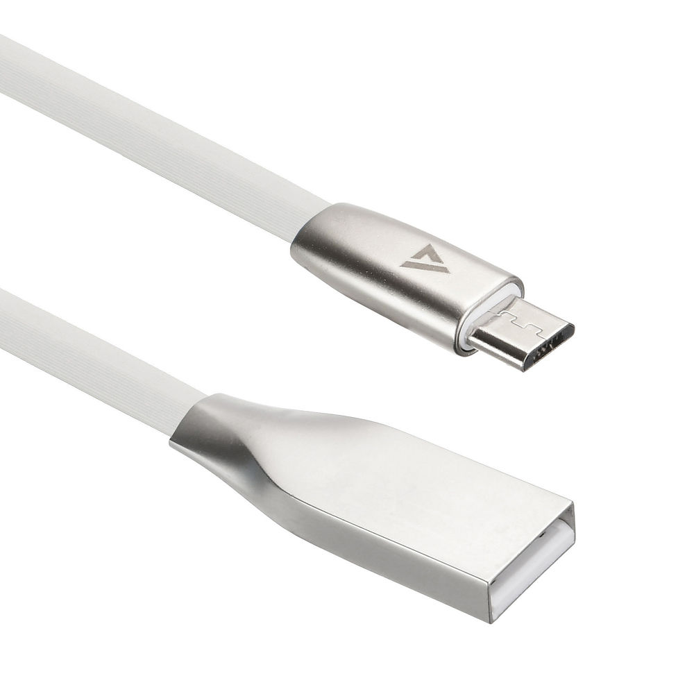 USB кабель ACD-Infinity MicroUSB   USB-A TPE, 1.2м, белый (ACD-U922-M1W)