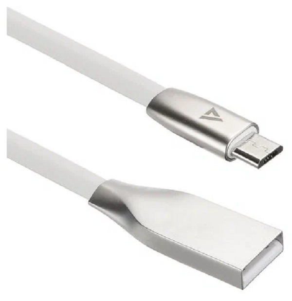 USB кабель ACD-Infinity MicroUSB   USB-A TPE, 1.2м, белый (ACD-U922-M1W)