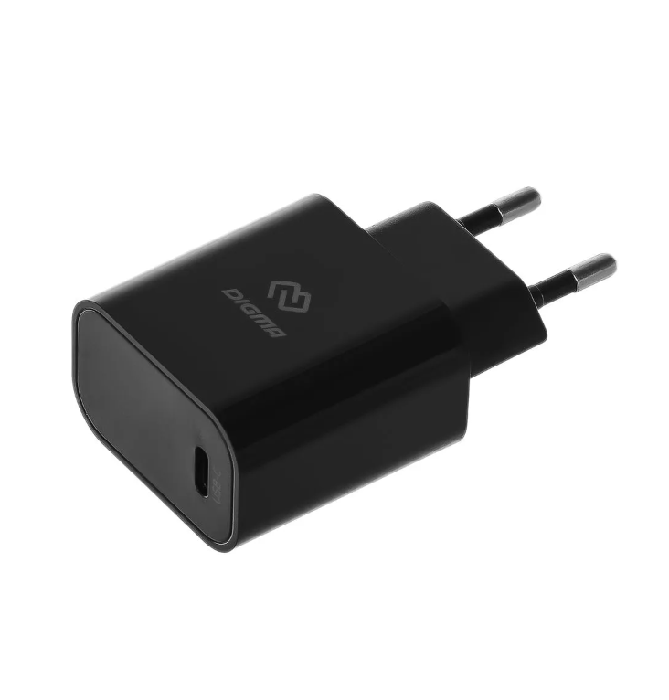 

Сетевое зарядное устройство Digma DGW3C 3A PD черный (DGW3C0F010BK)