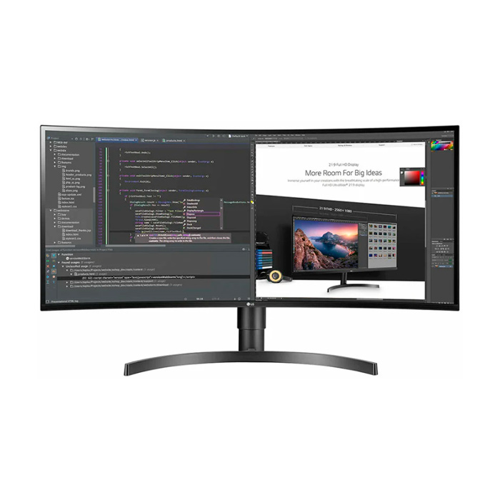 фото Монитор lg 34wl75c-b black (34wl75c-b.aruz)