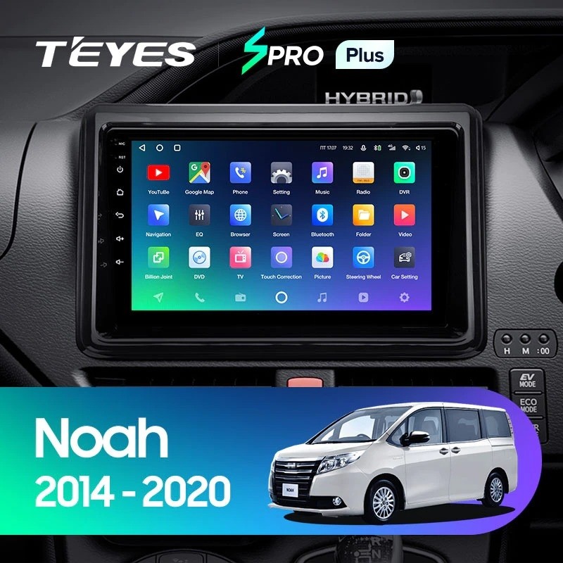 Штатная магнитола Teyes SPRO Plus 432 Toyota Noah R80 2014-2020 3484500₽