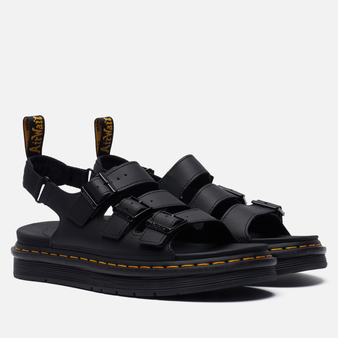 

Сандалии Dr. Martens Soloman чёрный, размер 39 EU, Черный, Soloman