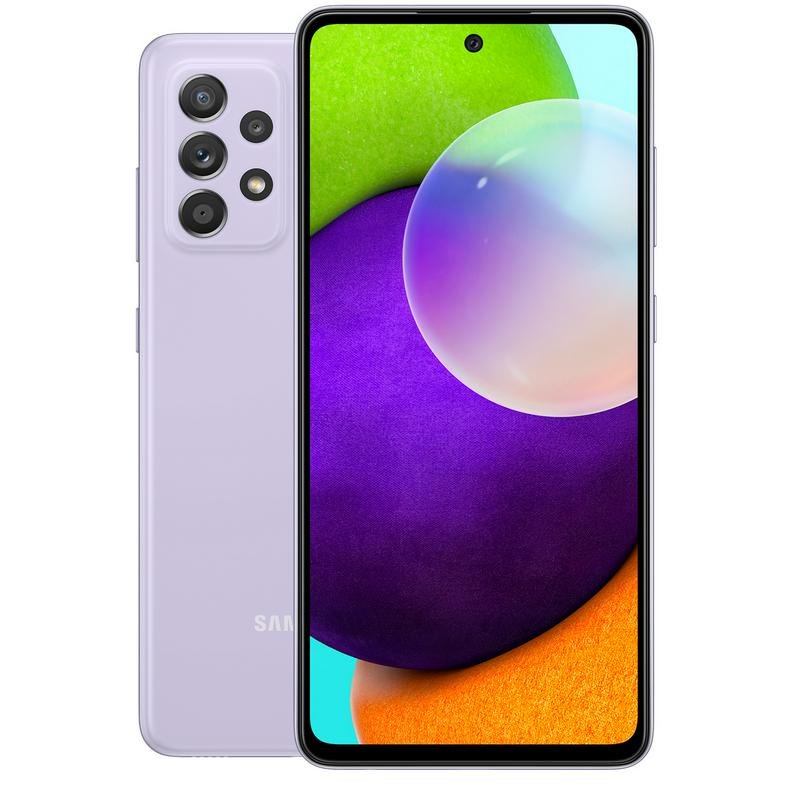 

Смартфон Samsung SM-A525F Galaxy A52F 256Gb 6Gb лаванда моноблок 3G 4G 6.4" Android 12 802