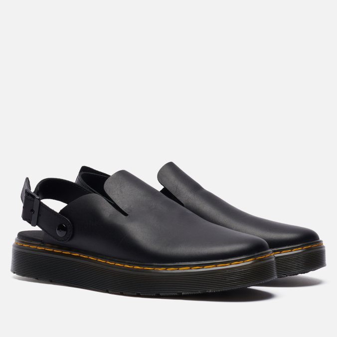 Сандалии Dr. Martens Carlson Mules чёрный, размер 40 EU