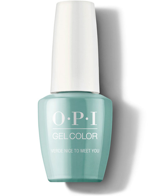 

Гель-лак OPI Mexico VERDE NICE TO MEET YOU